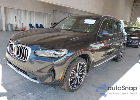 2023 BMW X3 xDrive30I из США, поврежденный, VIN 5UX53DP05P9P39900